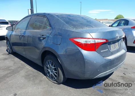 2015 Toyota Corolla L из США, поврежденный, VIN 5YFBURHE5FP298979